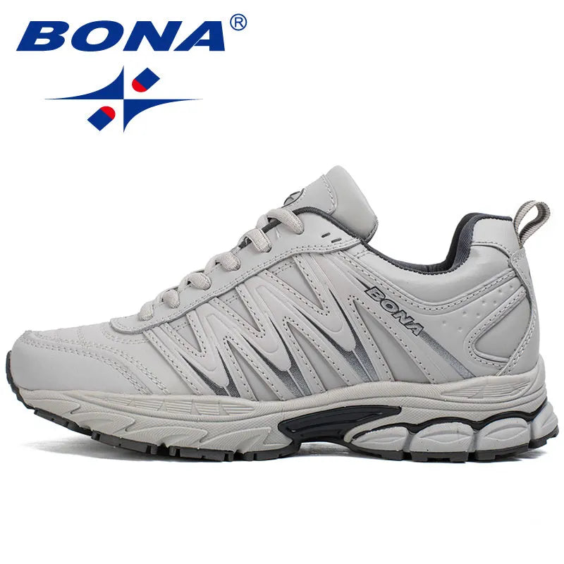 BONA New Hot Style Women Running Shoes Lace Up Sport Shoes Outdoor Jogging Walking Athletic Shoes Comfortable Sneakers for Women