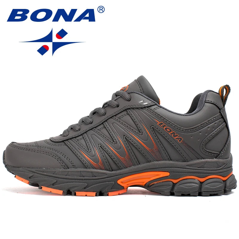 BONA New Hot Style Women Running Shoes Lace Up Sport Shoes Outdoor Jogging Walking Athletic Shoes Comfortable Sneakers for Women