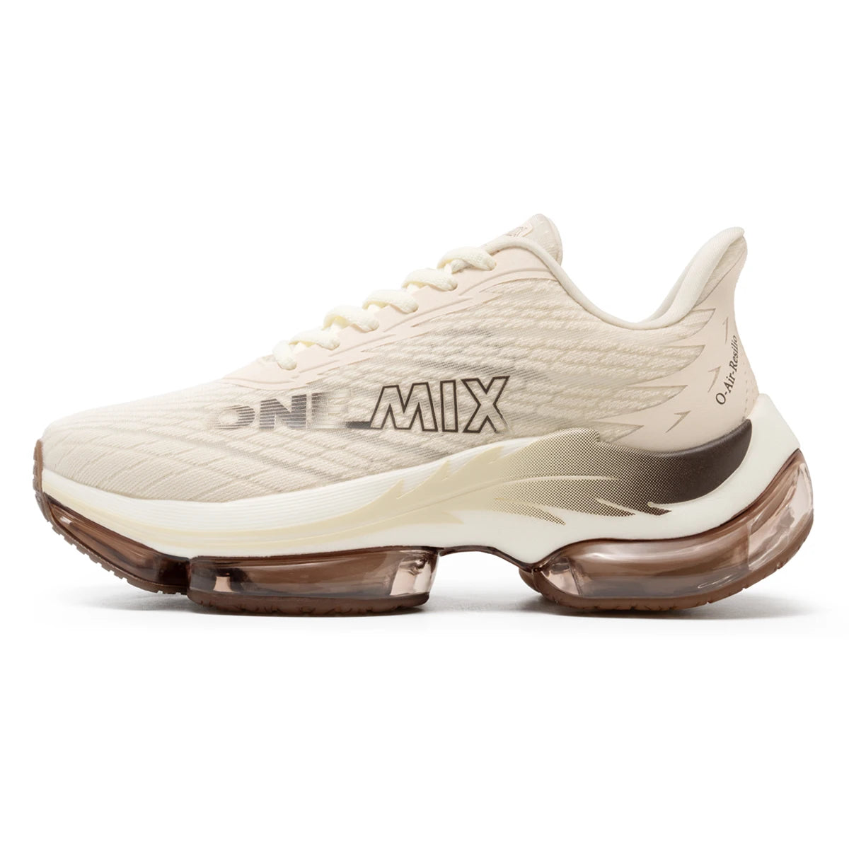 ONEMIX Men's Running Shoes Air Cushion Sneakers Breathable Mesh Outdoor Athletic Height Increase Walking Shoes Size EU 35-47