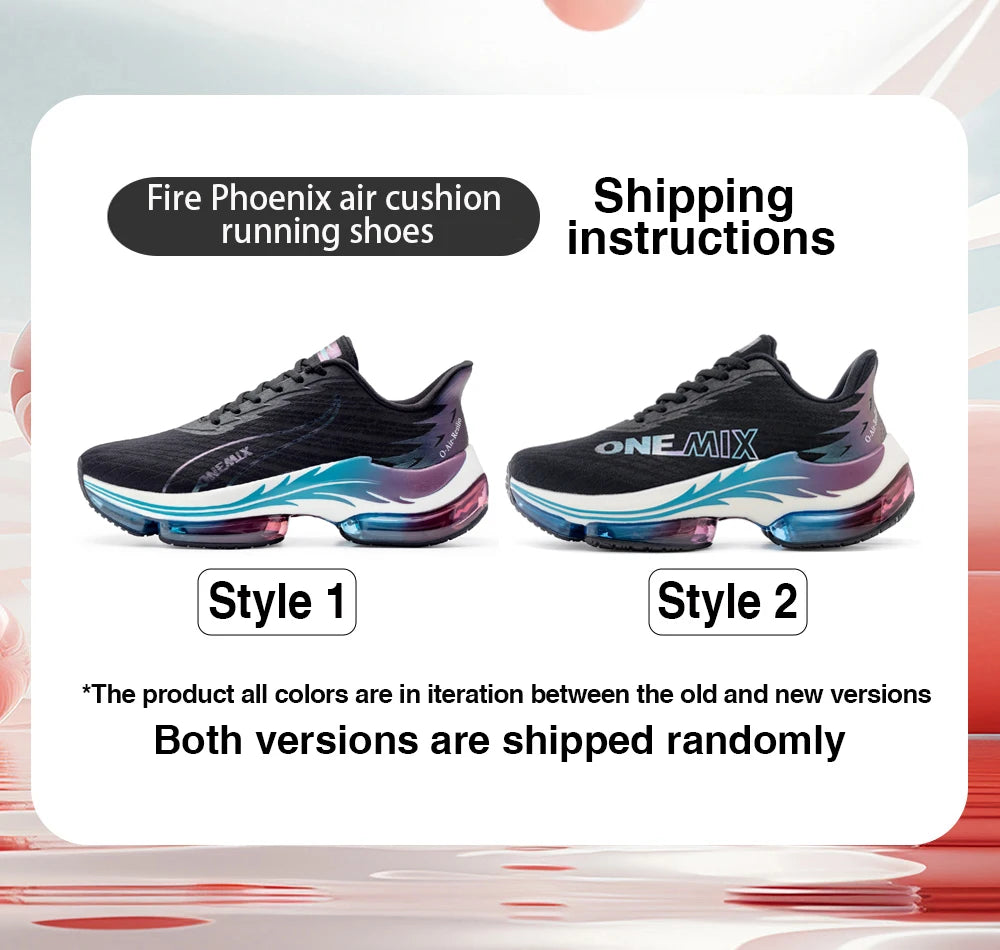 ONEMIX Men's Running Shoes Air Cushion Sneakers Breathable Mesh Outdoor Athletic Height Increase Walking Shoes Size EU 35-47